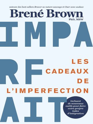 cover image of Les cadeaux de l'imperfection